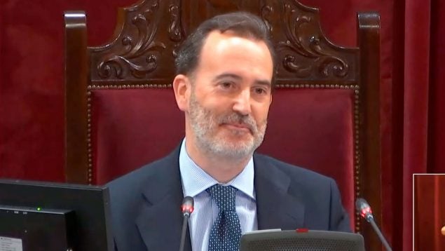 El presidente del Parlamento balear, Gabriel Le Senne (Vox).