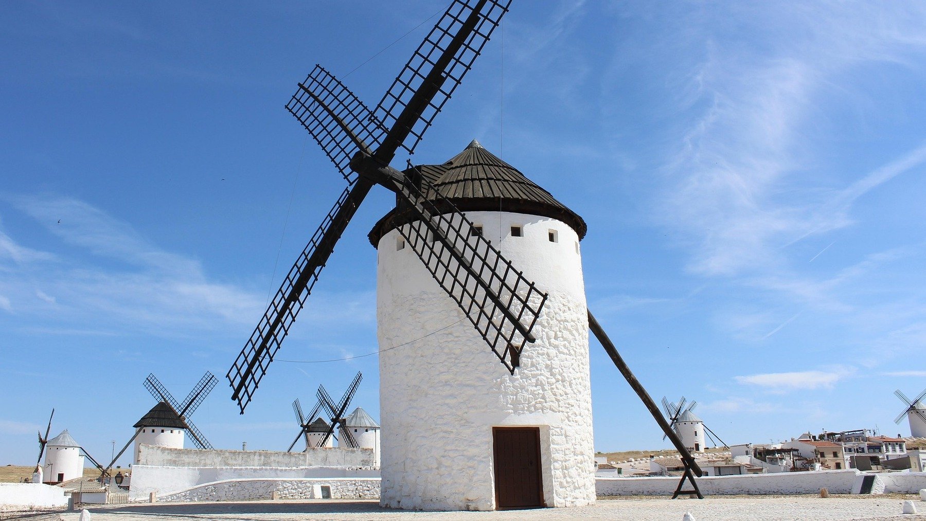 Molinos de viento.
