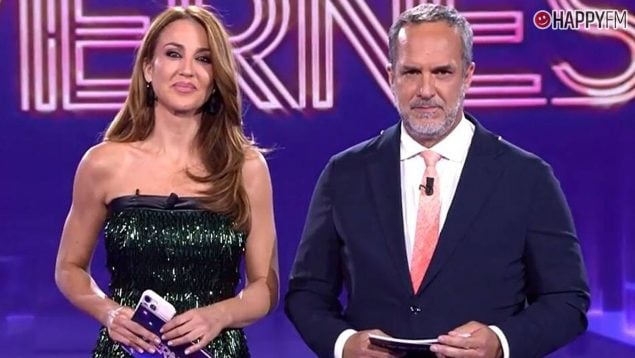 Bea Archidona y Santi Acosta en De Viernes. (Mediaset)