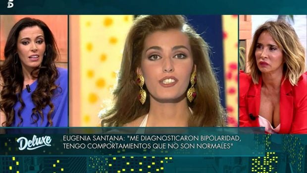 Eugenia Santana en 'Sálvame Deluxe'. (Mediaset)