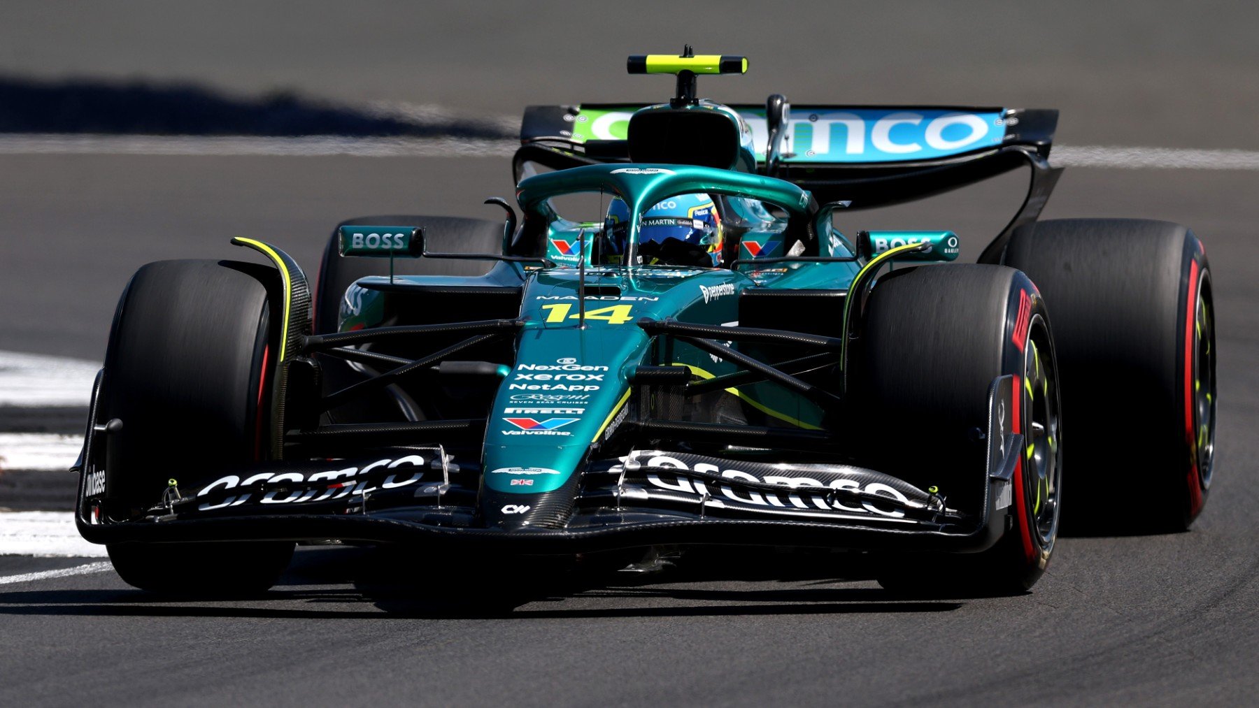 Fernando Alonso no tuvo su mejor día. (Getty)
