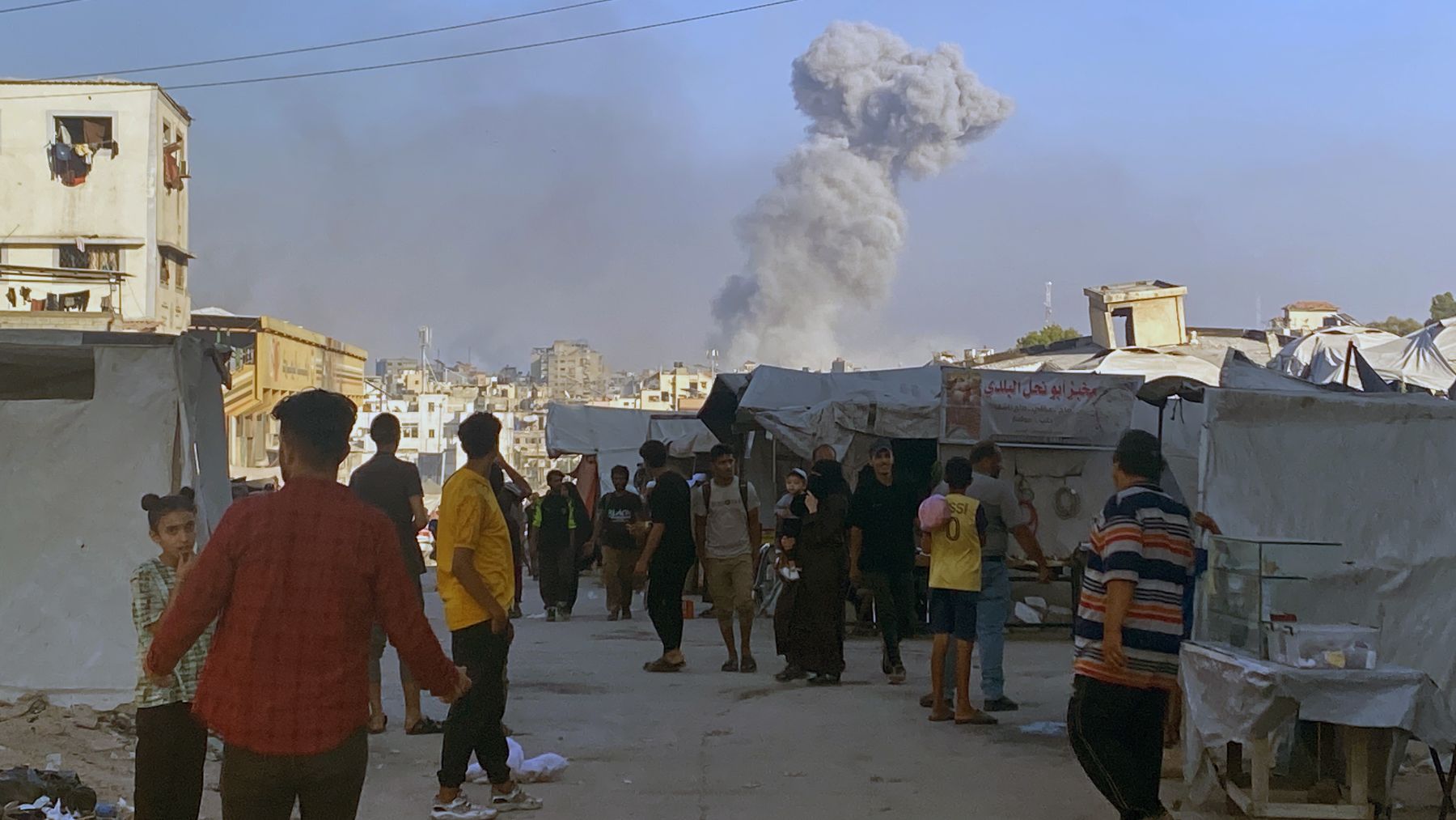 imagen de la Franja de Gaza. (Ep)