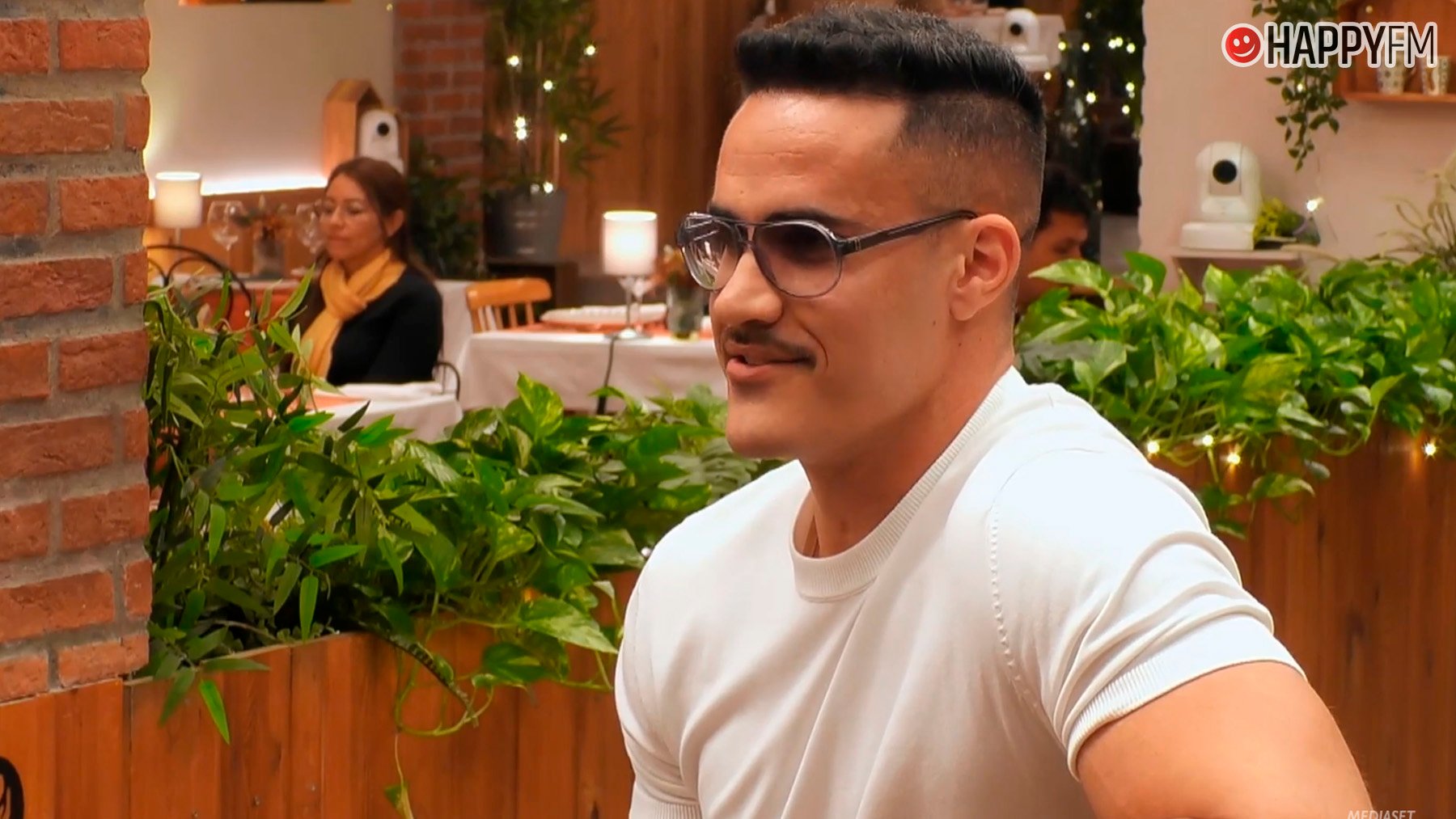 Juan en First Dates. (Mediaset)
