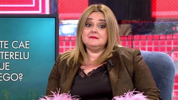 Pilar Vidal en 'Sálvame', programa de Telecinco. (Mediaset)