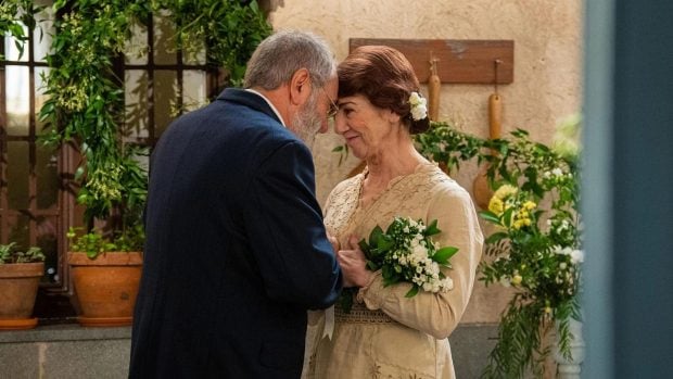 Rómulo y Emilia en 'La Promesa'. (RTVE)