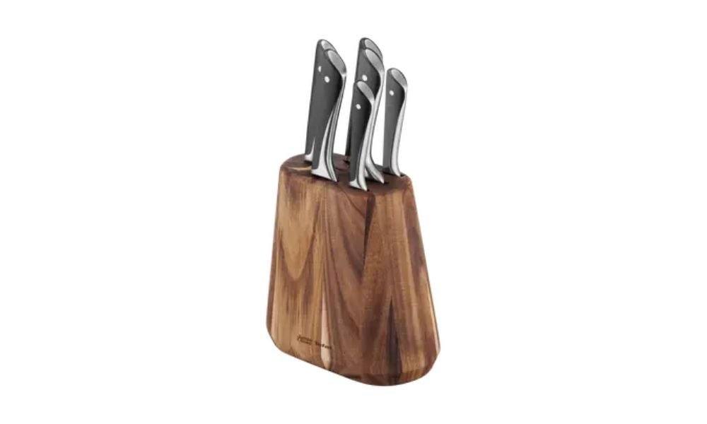 Bloque de 6 cuchillos Jamie Oliver Tefal, un bloque equilibrado para la rutina