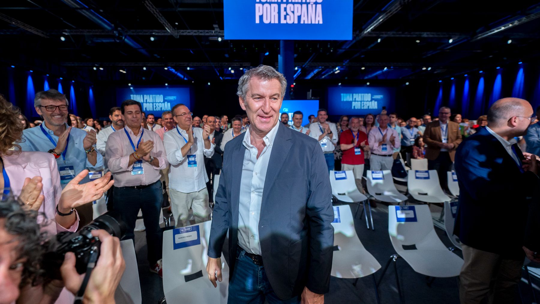 Alberto Núñez Feijóo, presidente del PP. (EP)
