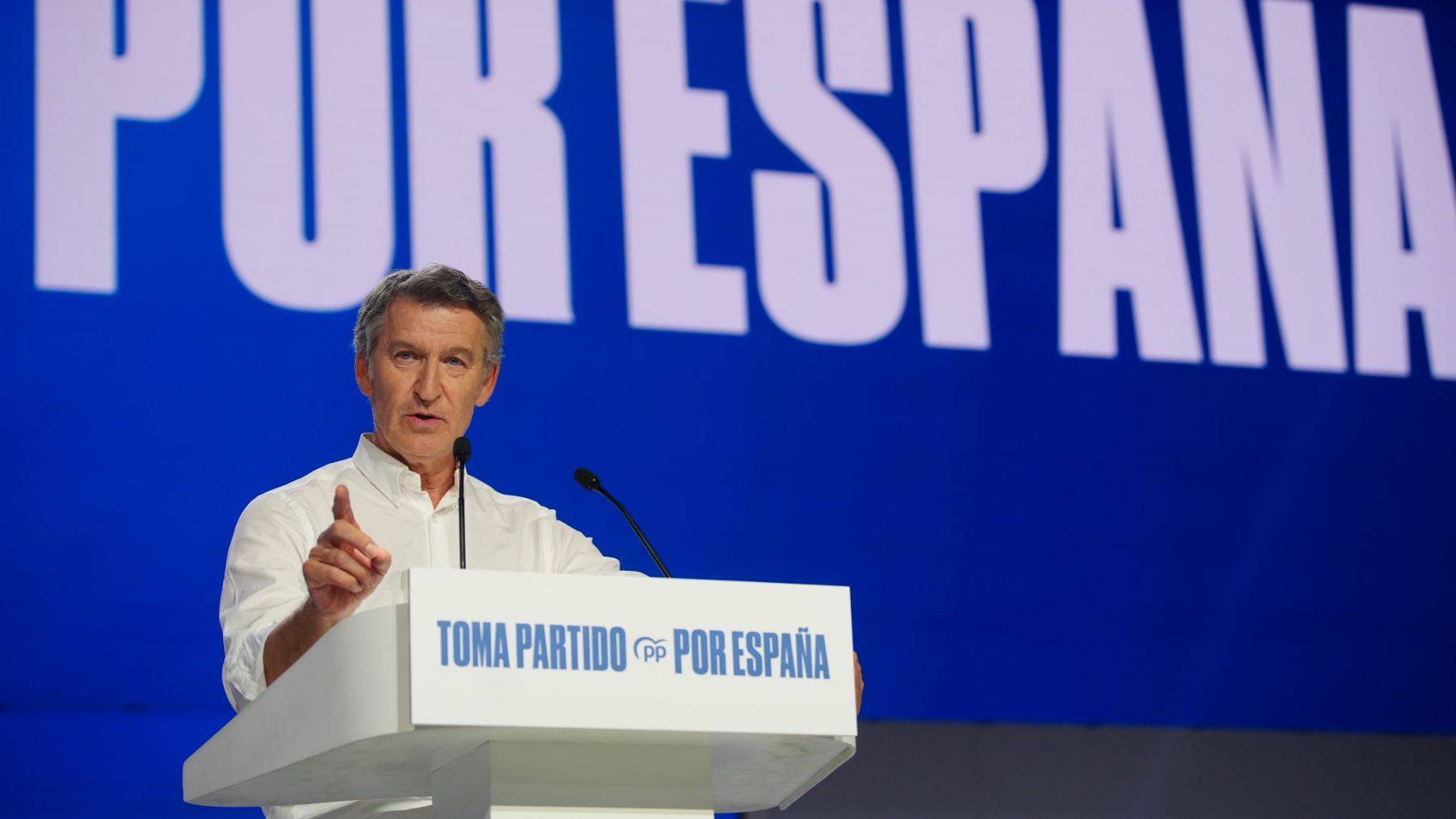 Alberto Núñez Feijóo, presidente del PP. (PP)