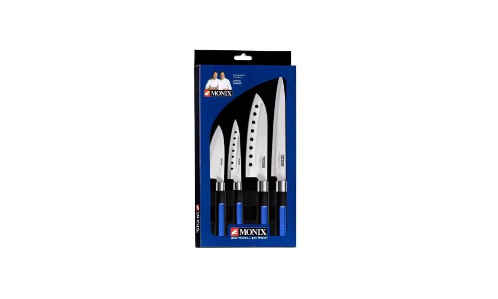 Juego de cuchillos de acero inoxidable Monix