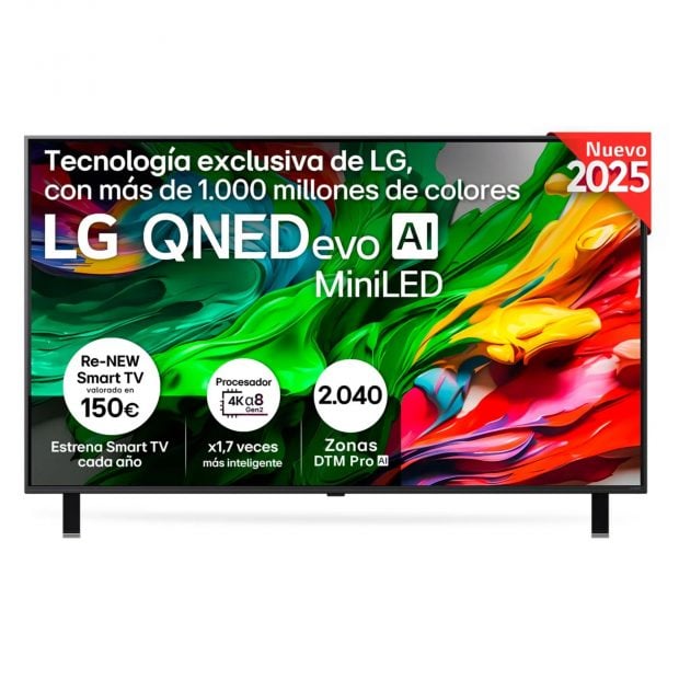 televisión supermercado