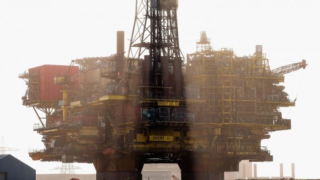 Una plataforma petrolera en Reino Unido, OPEP+ (Getty Images)