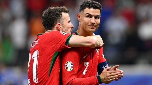Cristiano Ronaldo, Diogo Jota