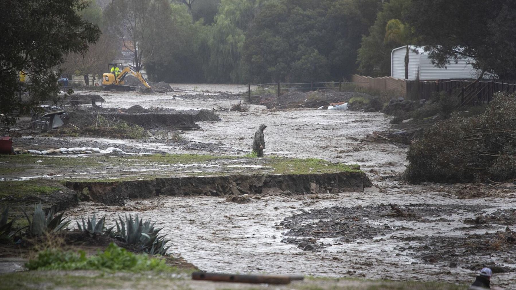 Texas arrasado por las inundaciones. (EFE)