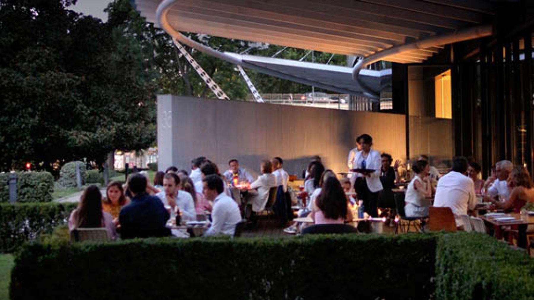 Terraza de Luzi Bombón.