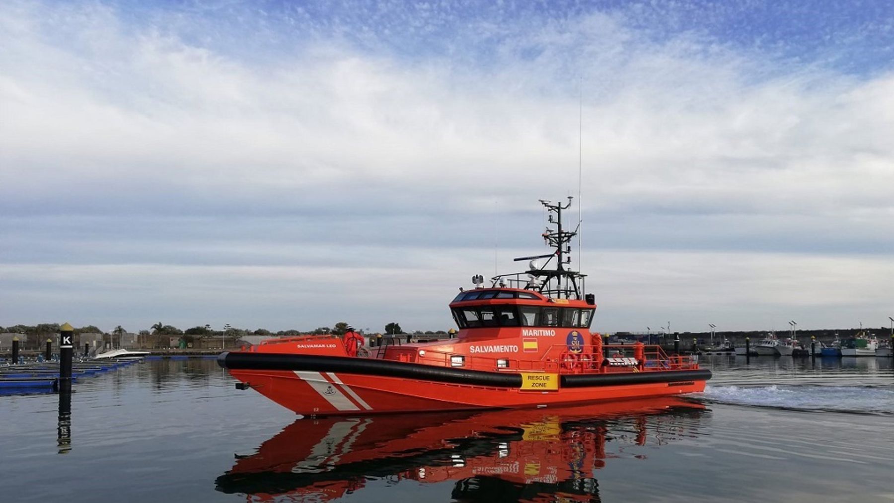 Una embarcación de Salvamento Marítimo.