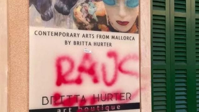 vandalismo turismofóbico Santanyí