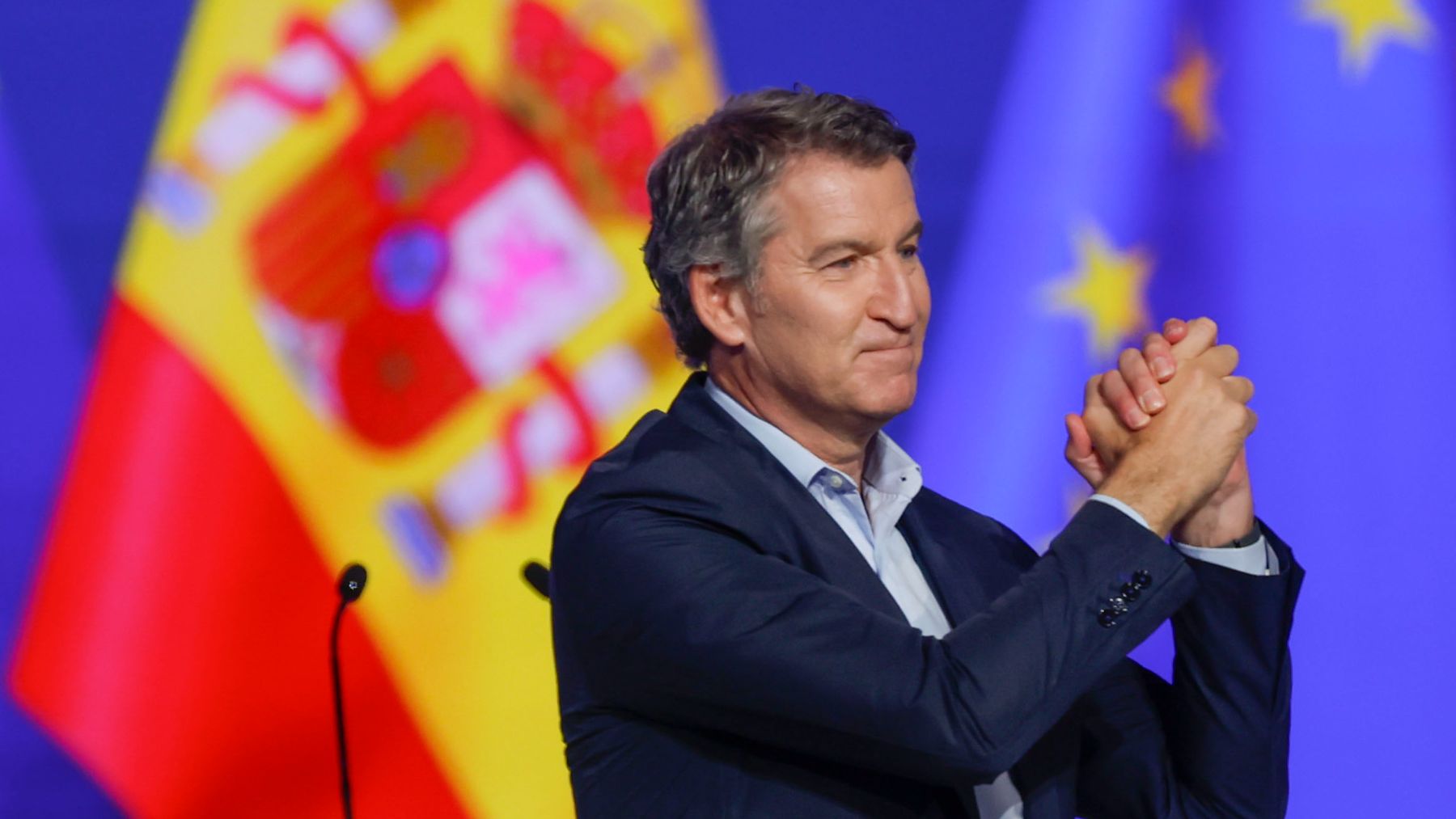 Feijóo se compromete a presidir un gobierno limpio y en solitario pero sin arrinconar a Vox