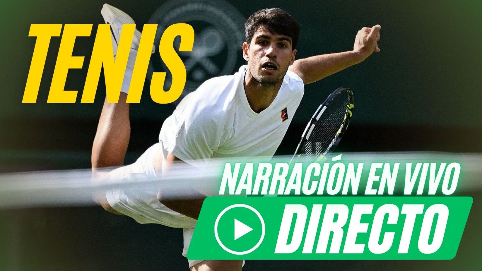 Carlos Alcaraz – Rublev, en directo.
