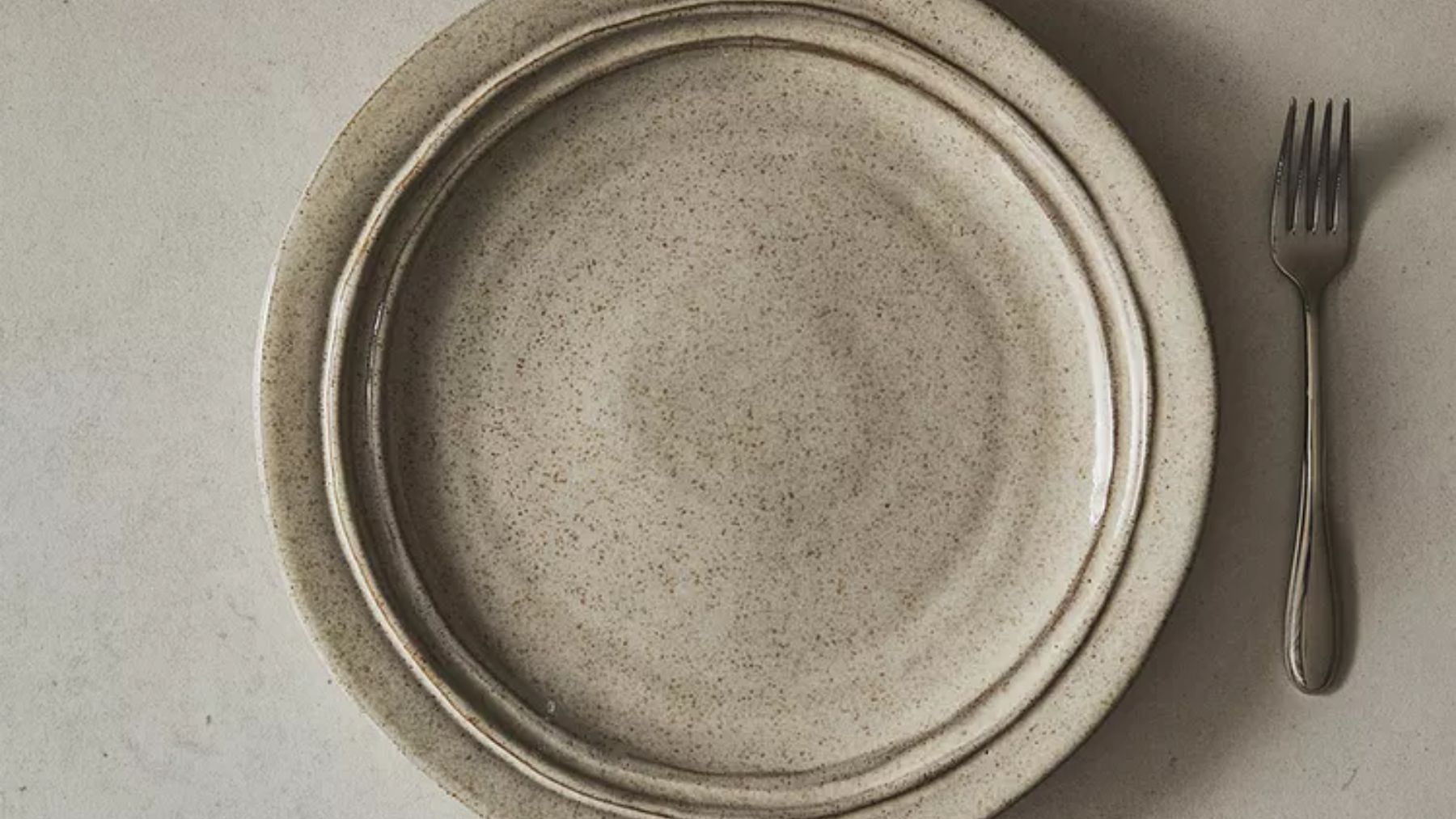 Plato de Zara Home.