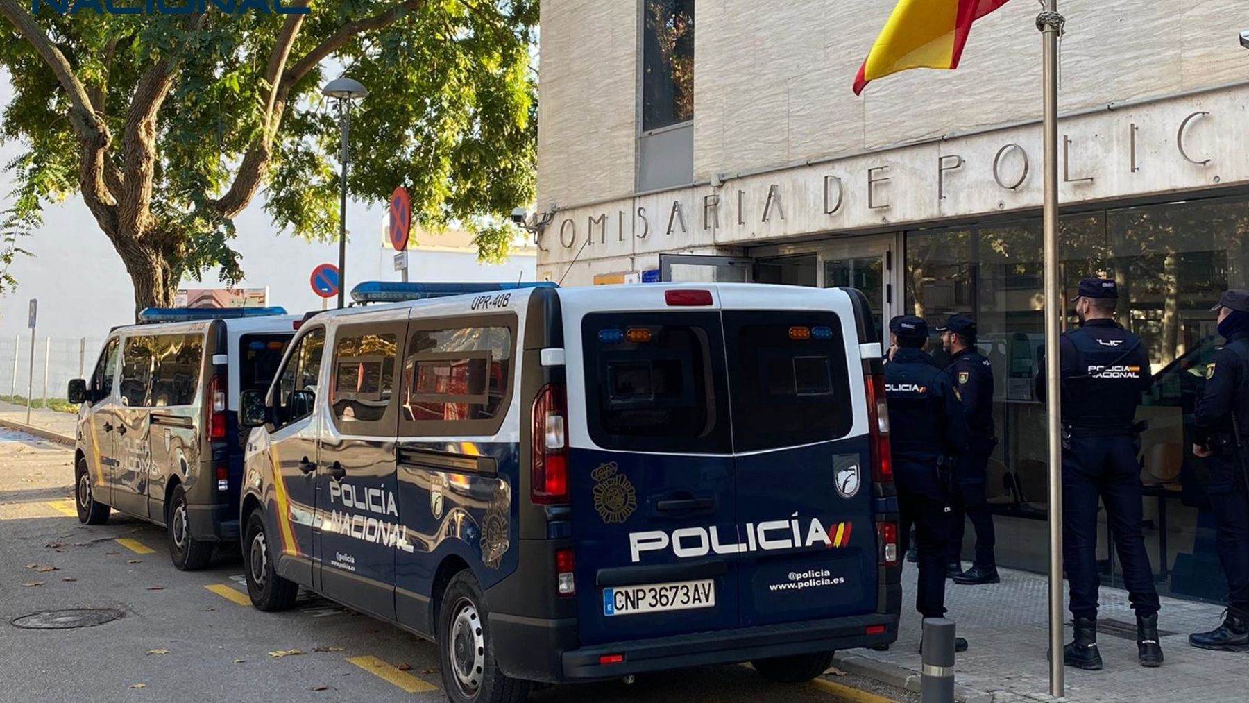 Una comisaría de la Policía Nacional en Mallorca.