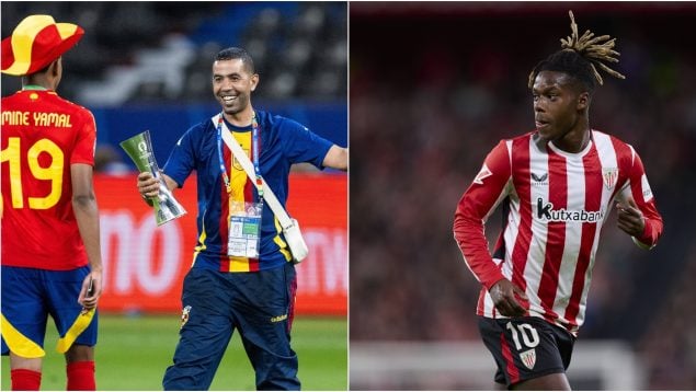 El padre de Lamine Yamal da otro palo a Nico Williams.