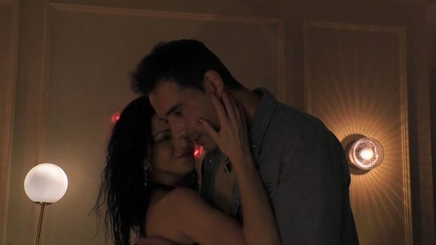 Marta y Gabriel en First Dates. (Mediaset)