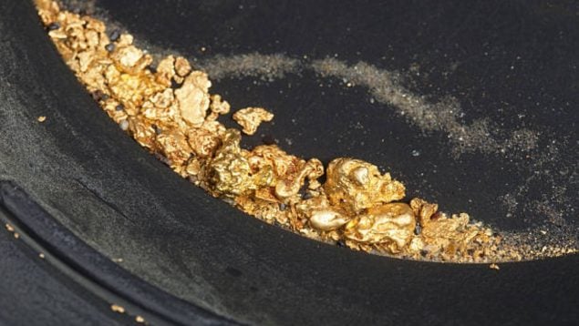 Oro, pepitas, Extremadura, descubrimiento
