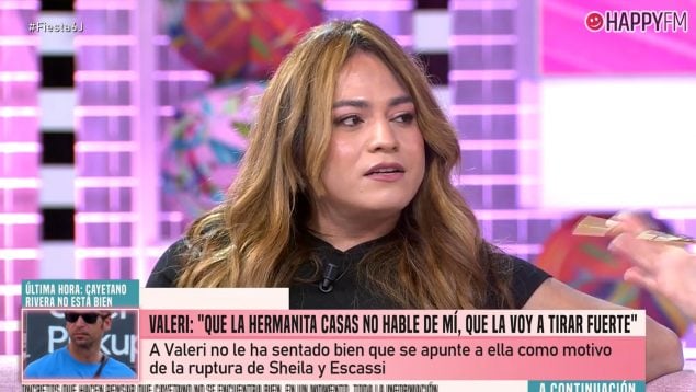 Valeri Cuéllar en Fiesta. (Mediaset)