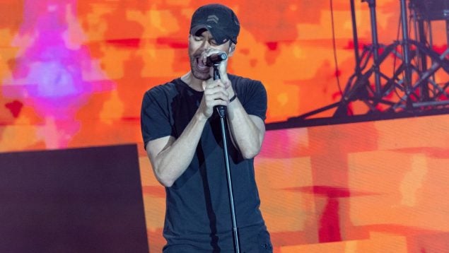 Enrique Iglesias en el Granca Live Fest. (Foto: Gtres)