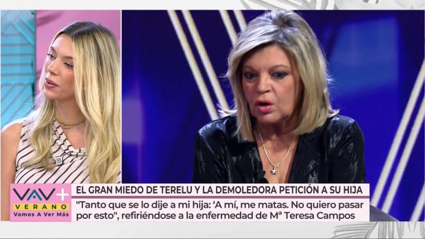 Alejandra Rubio en Vamos a ver. (Mediaset)