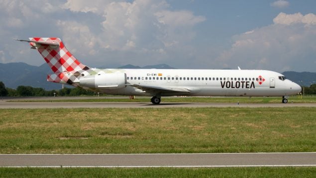 Volotea, Italia, Milán