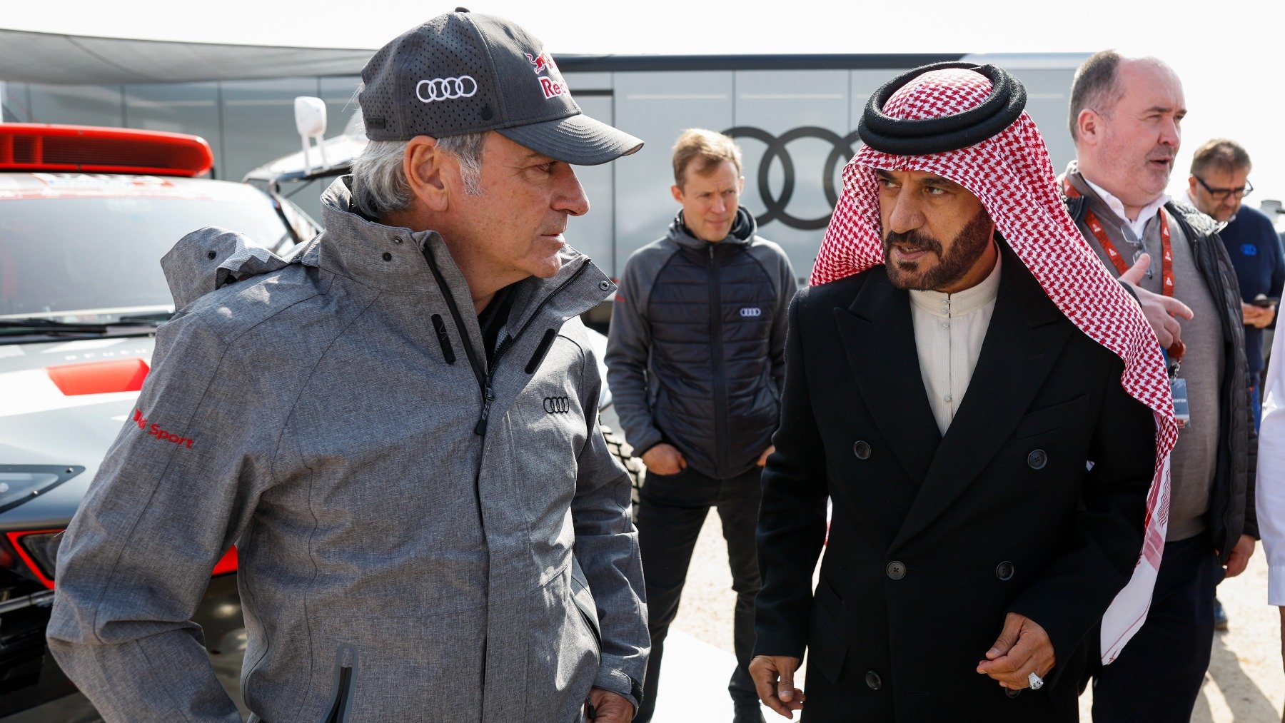 Ben Sulayem y Sainz. (EP)