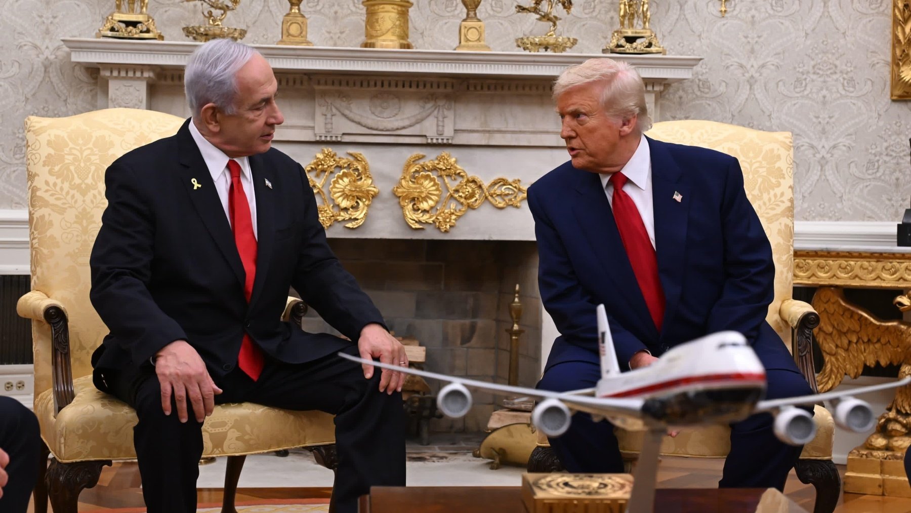 Benjamin Netanyahu y Donald Trump. (EP)