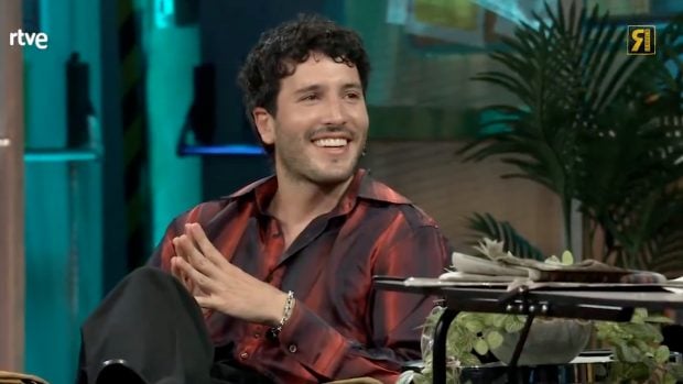 Sebastián Yatra en el programa de David Broncano. (RTVE)