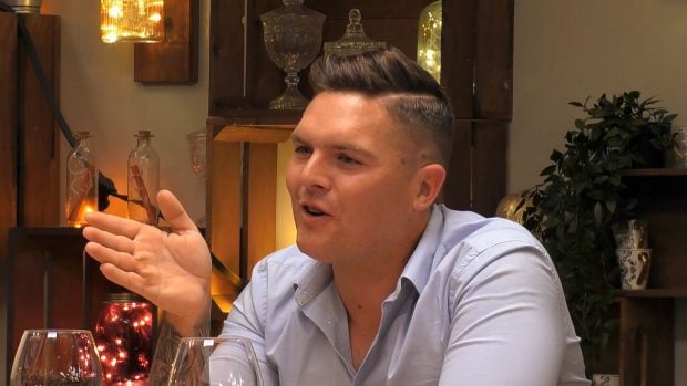 Fran en First Dates. (Mediaset)