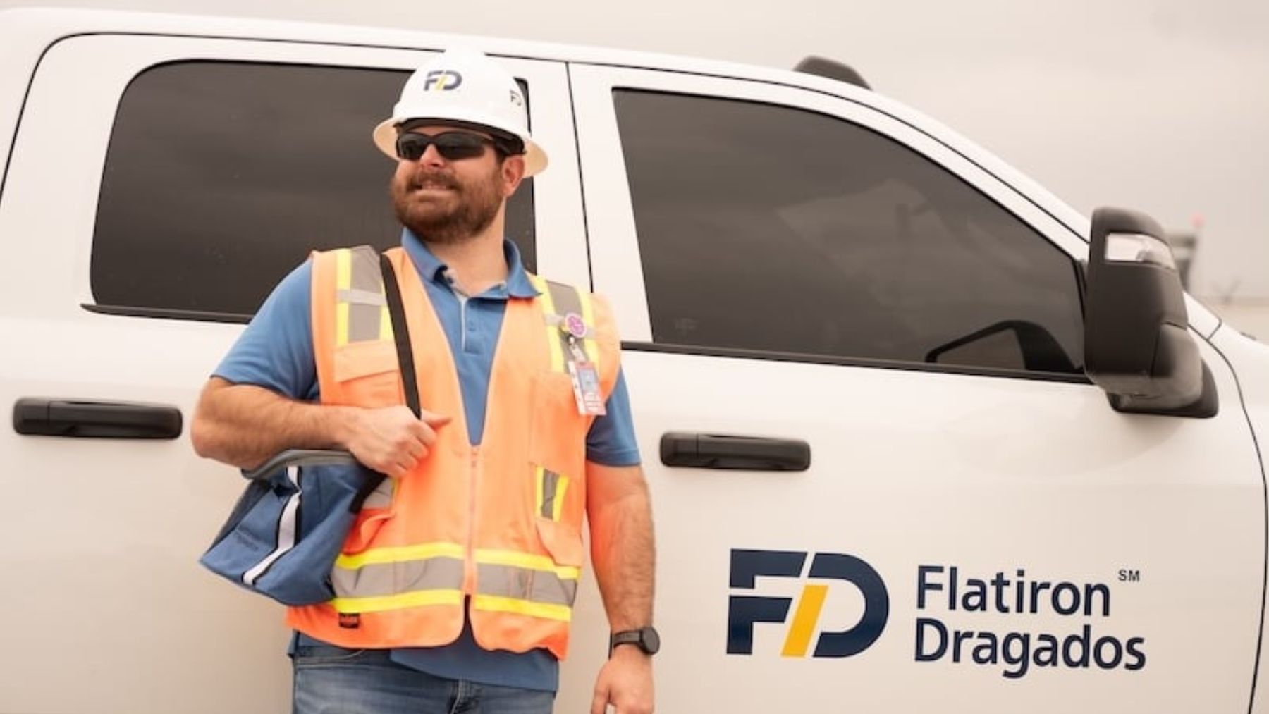 Un trabajador de FlatironDragados (ACS).