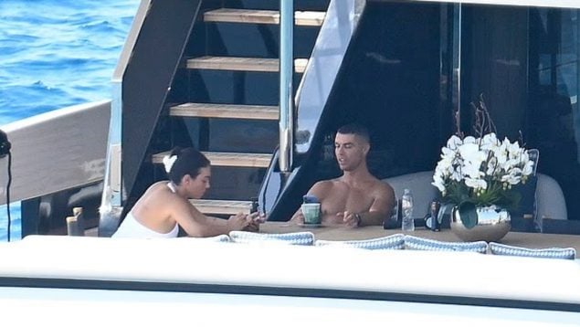 Cristiano Ronaldo Mallorca yate vacaciones Georgina