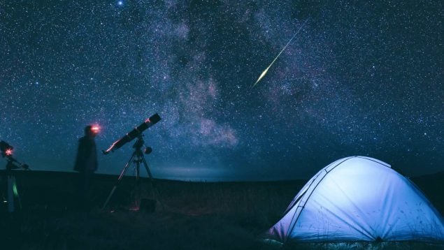 Ver lluvia estrellas