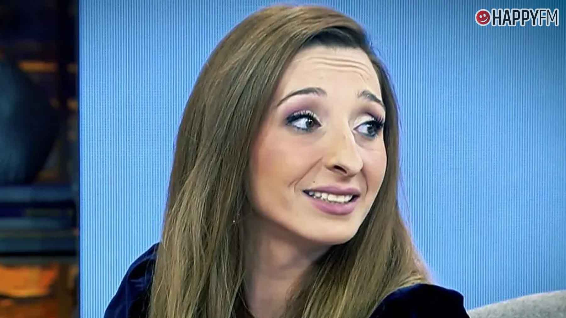 Michu en una entrevista en ‘Sálvame Deluxe’ (Mediaset).