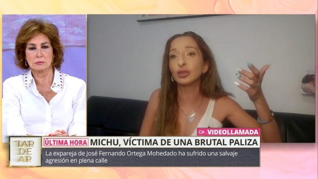Michu intervino en TardeAR para relatar la paliza que sufrió. (Mediaset)