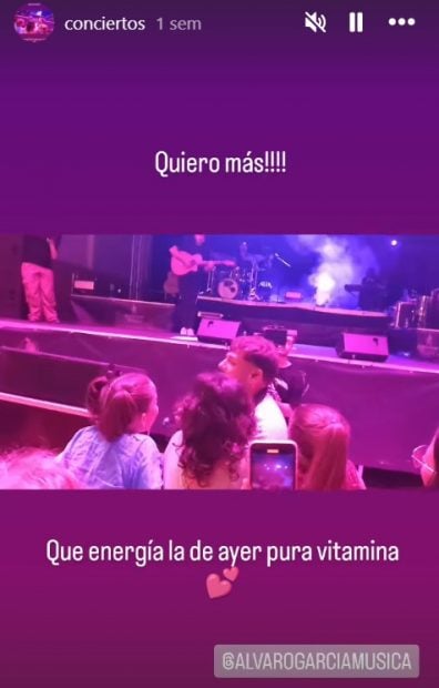 Storie de Michu tres días antes de su repentina muerte (Instagram).