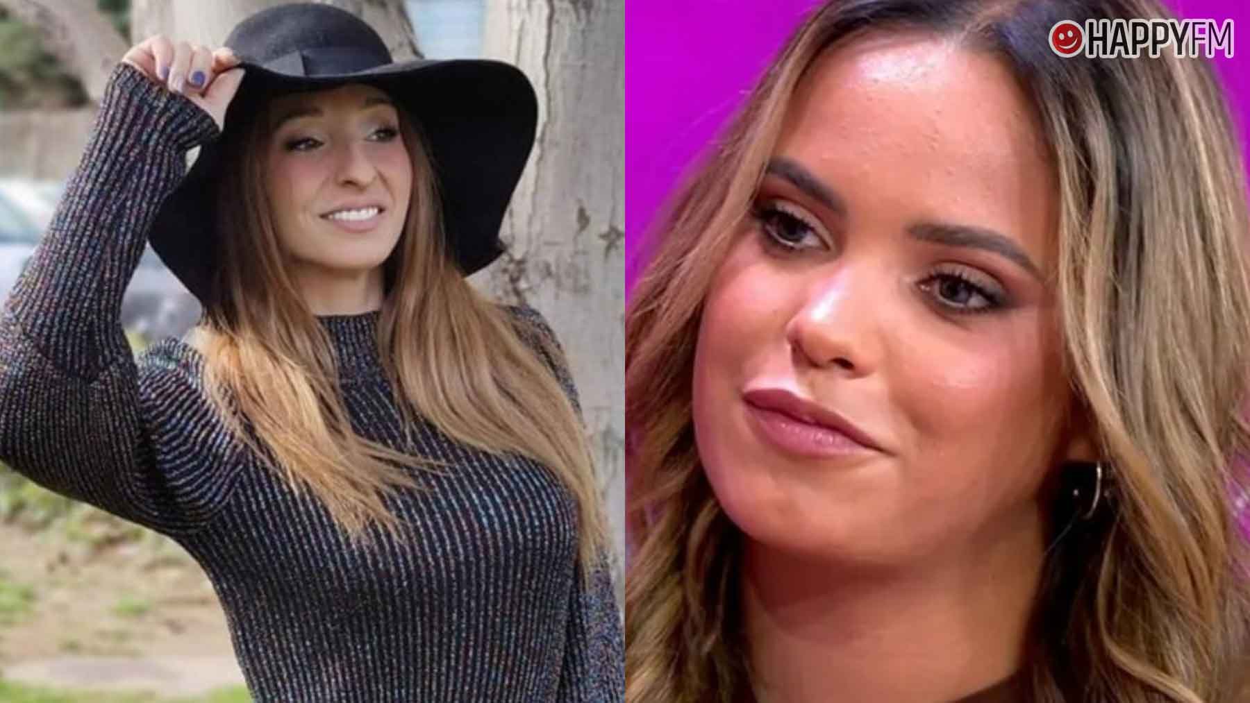Michu y su ex cuñada Gloria Camila (Montaje Happy FM)