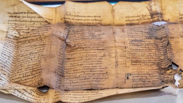 Pergamino, Logroño, La Rioja, historia, descubrimiento