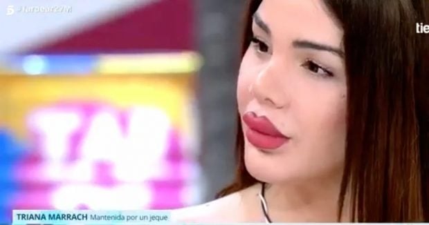 Triana Marrash en su primera entrevista en TardeAR (Mediaset).