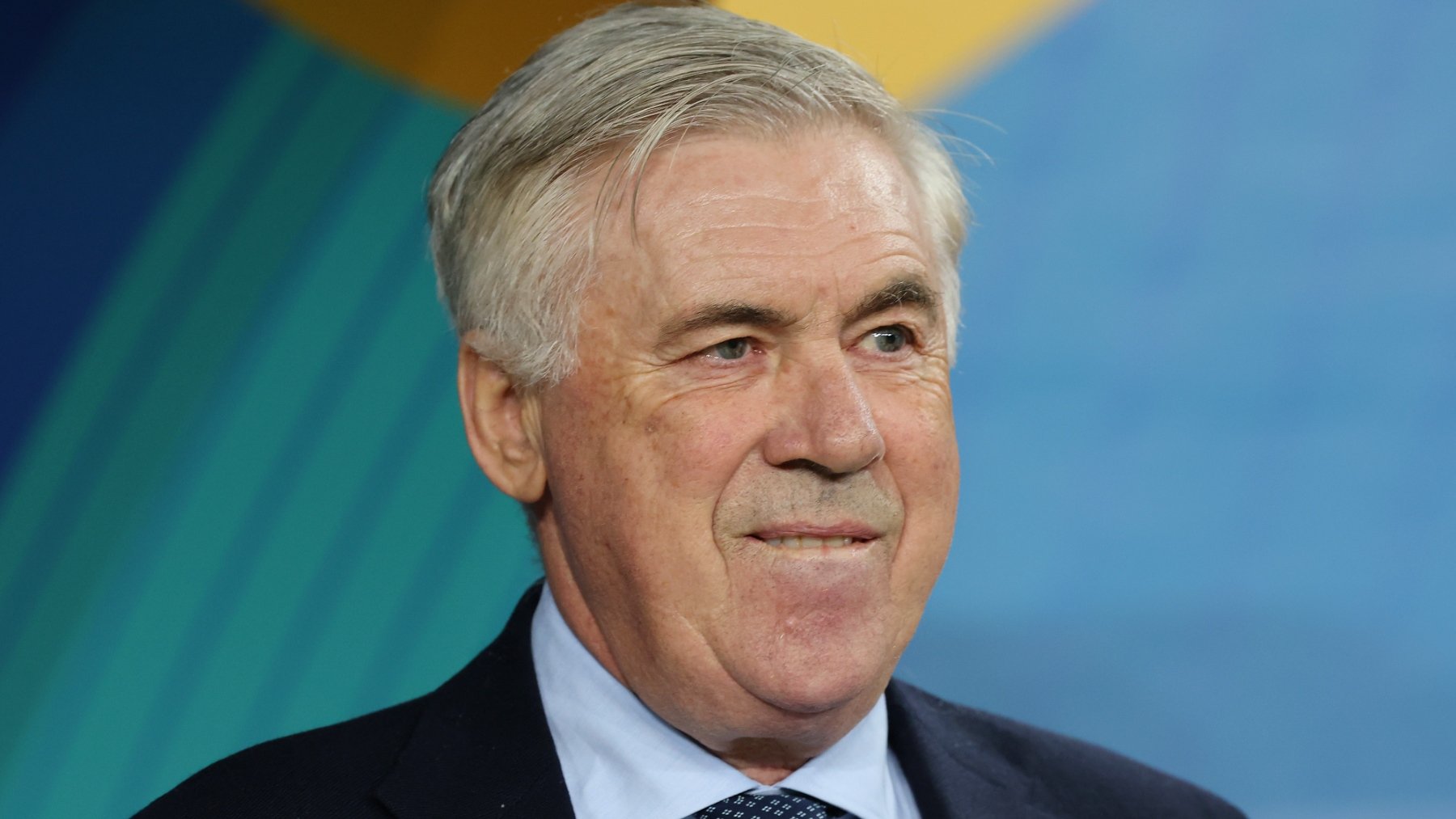 Carlo Ancelotti en un partido de Brasil. (Getty)