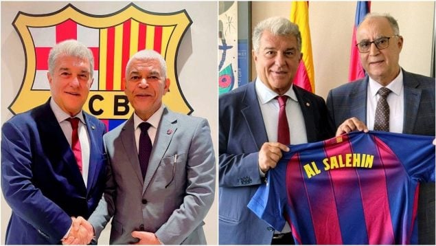 amistoso Barça Libia