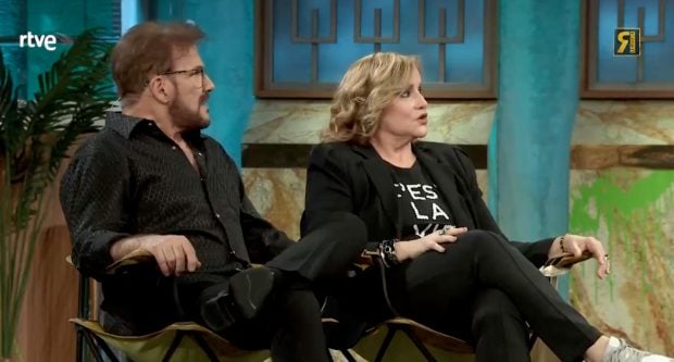 Pimpinela en 'La Revuelta'. (RTVE)
