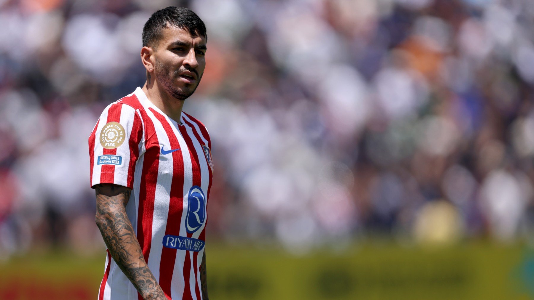 Correa durante un partido del Atlético en el Mundial de Clubes. (Getty)