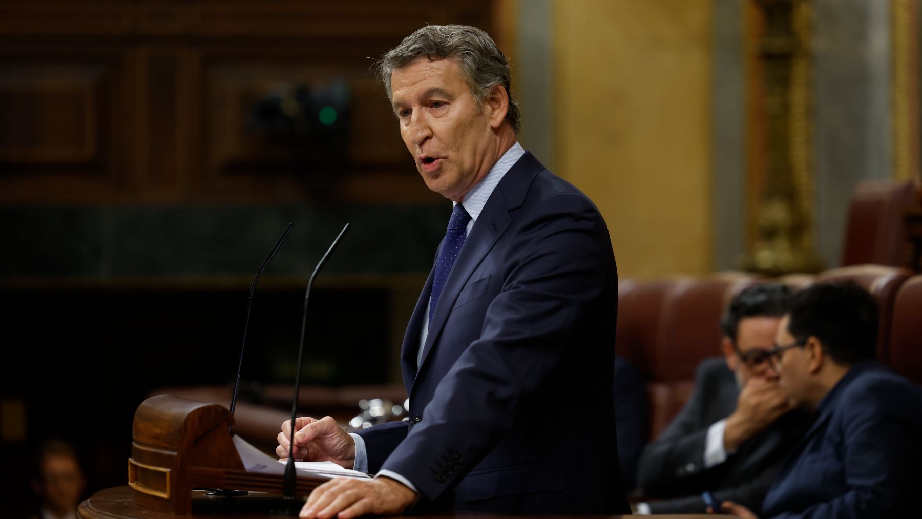Alberto Núñez Feijóo, presidente del PP. (EFE)