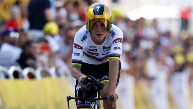 Remco Evenepoel, Tour de Francia, contrarreloj